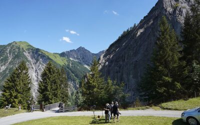 Eine Felswand als Musikinstrument!