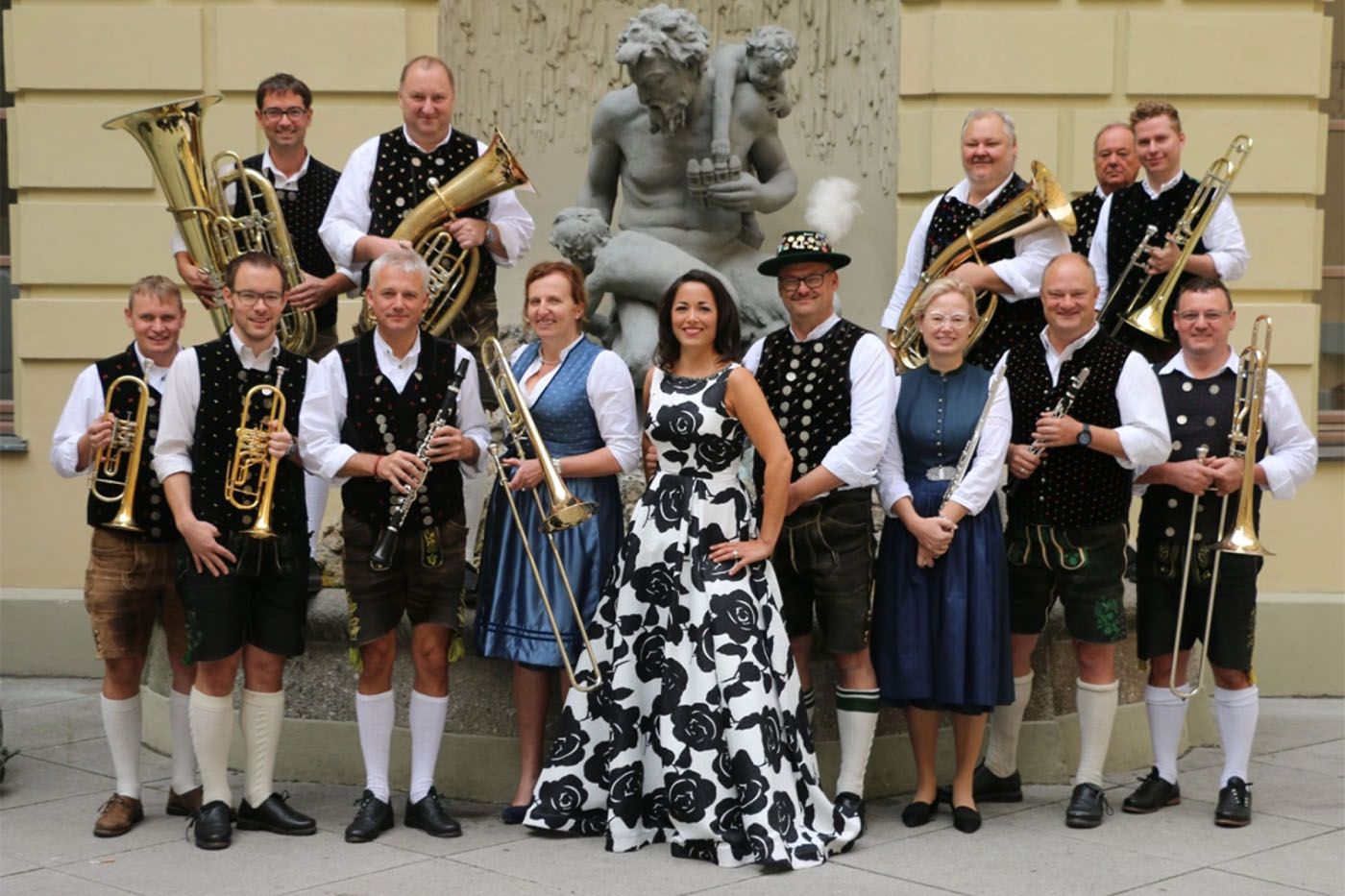 Oper weiß-​blau