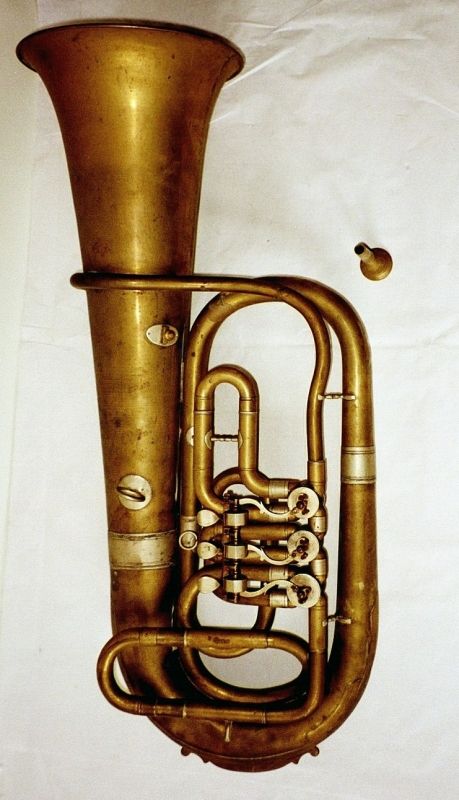 Tuba, unbezeichnet, vermutlich Graslitz spätes 19. Jahrhundert