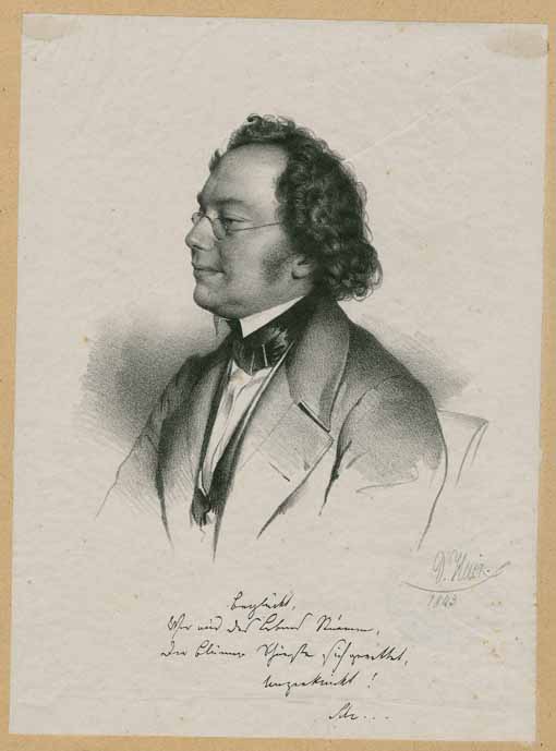 Karl Emil von Schafhäutl, Lithographie von Dominik Haiz, München 1843