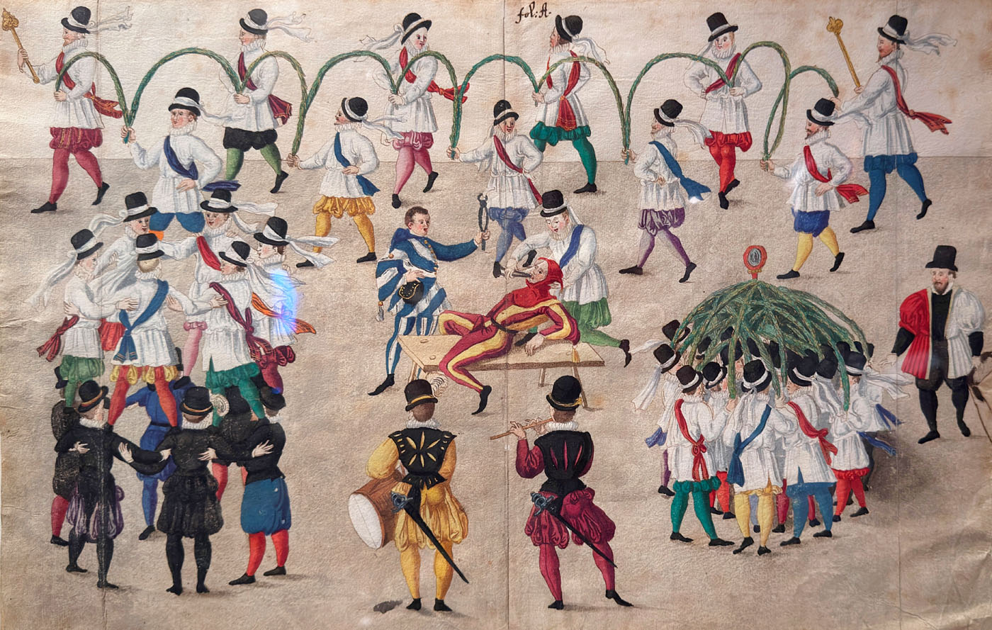 Reiftanz beim Nürnberger Schembartlauf