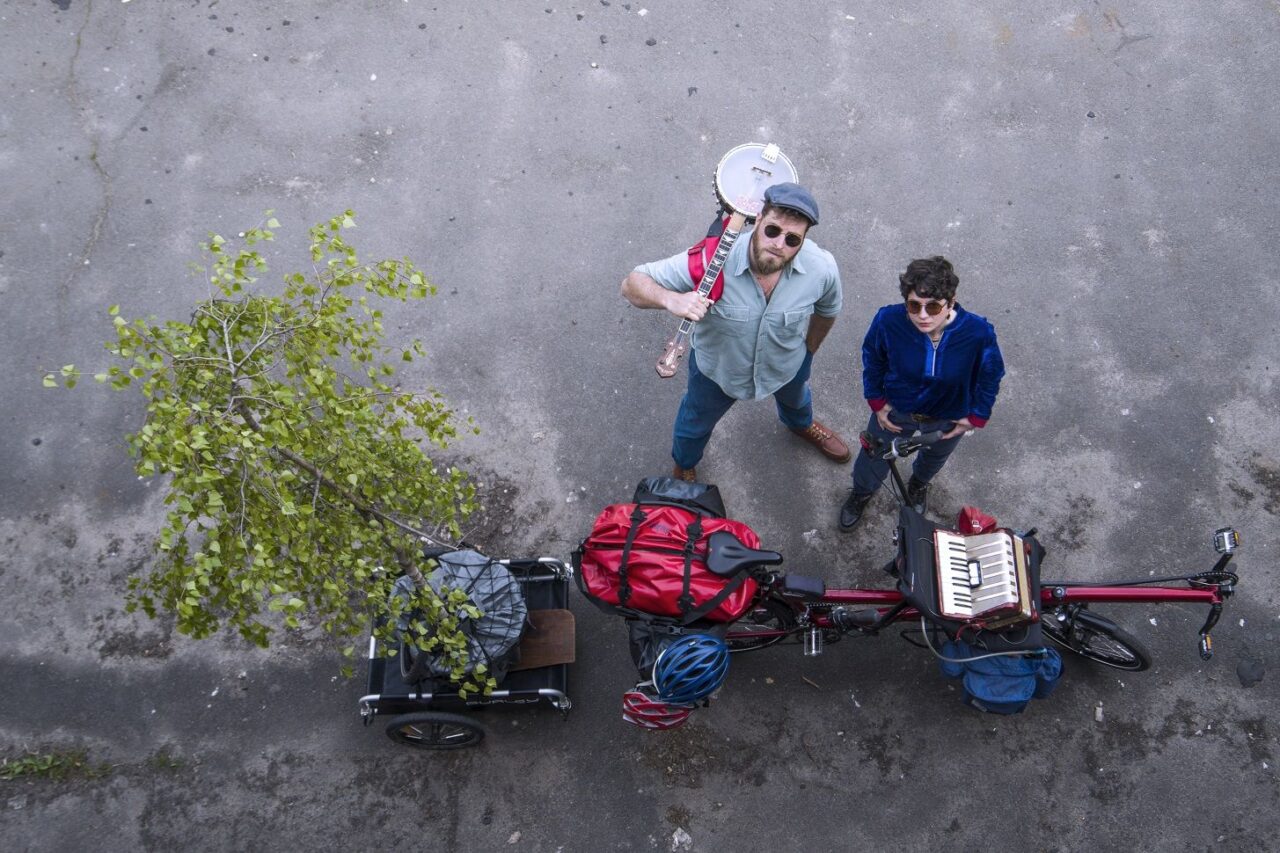 Mit dem Tandem auf die Bühne
