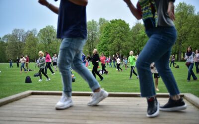 Tanzen im Park