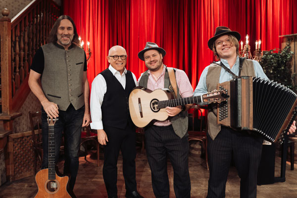 Roland Hefter Jürgen Kirner Tom und Basti (v. l.)