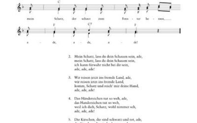 Jetzt reisen wir zum Tor hinaus, ade